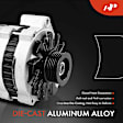 APALT403 Alternator 12V CW 6-Groove