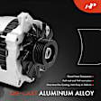 APALT518 Alternator 12V CW 6-Groove