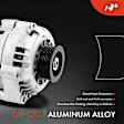 APALT543 Alternator 100A 12V CW 6-Groove