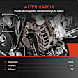 APALT642 Alternator 160A 12V CW without Pulley