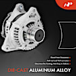 APALT660 Alternator 100A 12V CW 4-Groove Decoupler Pulley