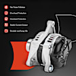 APALT660 Alternator 100A 12V CW 4-Groove Decoupler Pulley
