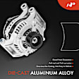 APALT662 Alternator 160A 12V CW 6-Groove Pulley