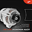 APALT674 Alternator 130A 12V CW 6-Groove Pulley