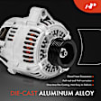 APALT675 Alternator 100A 12V CW 6-Groove Pulley