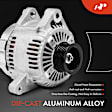 APALT684 Alternator 100A 12V CW 6-Groove Pulley