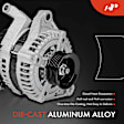 APALT693 Alternator 160A 12V CW 6-Groove Pulley