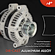 APALT732 Alternator 110A 12V CW 7-Groove Pulley