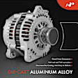 APALT735 Alternator 110A 12V CW 6-Groove Clutch Pulley