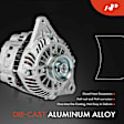 APALT737 Alternator 105A 12V CW 4-Groove Pulley