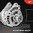APALT742 Alternator 90A 12V CW 5-Groove Clutch Pulley