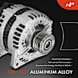 APALT743 Alternator 180A 12V CW 6-Groove Pulley