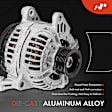 APALT753 Alternator 132A 12V CW 6-Groove Pulley