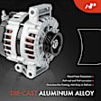 APALT765 Alternator 130A 12V CW 5-Groove Pulley