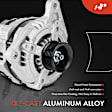 APALT769 Alternator 140A 12V CW 6-Groove Pulley