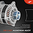 APALT776 Alternator 150A 12V CW 6-Groove Pulley