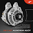 APALT784 Alternator 180A 12V CW 6-Groove Pulley
