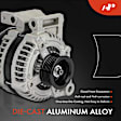 APALT786 Alternator 130A 12V CW 6-Groove Pulley
