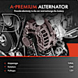 APALT788 Alternator 150A 12V CW