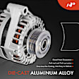 APALT790 Alternator 150A 12V CW 6-Groove Decoupler Pulley