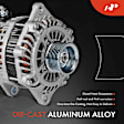 APALT814 Alternator 130A 12V CW 7-Groove Pulley