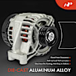 APALT822 Alternator 105A 12V CW 5-Groove Pulley