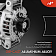APALT859 Alternator 130A 12V CW 6-Groove Pulley
