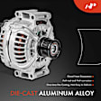 APALT885 Alternator 200A 12V CW 6-Groove Clutch Pulley