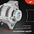 APALT915 Alternator 70A 12V CW 1-Groove Pulley