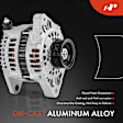 APALT923 Alternator 80A 12V CW 6-Groove Pulley