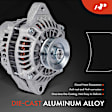 APALT956 Alternator 75A 12V CCW 4-Groove Pulley