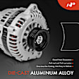APALT966 Alternator 100A 12V CW 6-Groove Pulley