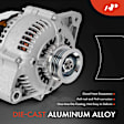 APALT969 Alternator 75A 12V CW 4-Groove Pulley