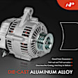 APALT992 Alternator 117A 81A 12V CW 6-Groove Pulley