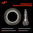 APARP018 Front Differential Ring & Pinion Kit