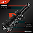APAST190 Front Driver or Passenger Complete Strut Assembly