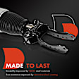 APAST243 Front Driver Air Suspension Strut