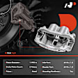 APBC0164 Rear Passenger Side Brake Caliper with Bracket, Sold Individually