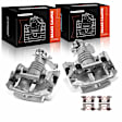 APBC0220 Rear Brake Caliper Assembly with Bracket, 2-Wheel Set