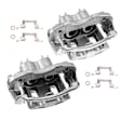 APBC0237 Rear Brake Caliper Assembly with Bracket, 2-Wheel Set