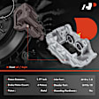 APBC0243 Front Driver or Passenger Side Brake Caliper, Sold Individually