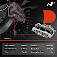APBC0314C Front Right Disc Brake Caliper with Bracket, Sold Individually