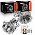 APBC0402 Rear Brake Caliper Assembly with Bracket, 2-Wheel Set