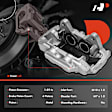 APBC0437 Front, Driver Side Brake Caliper, Sold Individually