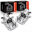 Rear Brake Caliper, 1-Piston, A-Premium APBC0466, 2-Wheel Set