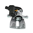 Rear Driver Side Brake Caliper, 1-Piston, A-Premium APBC04PPW, Sold Individually
