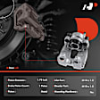 APBC0515 Rear, Driver Side Brake Caliper, Sold Individually