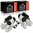 Rear Brake Caliper, 1-Piston, A-Premium APBC05PPW, 2-Wheel Set