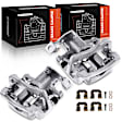 APBC0644 Rear Brake Caliper Assembly with Bracket, 2-Wheel Set