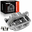 APBC0651 Front Passenger Side Brake Caliper with Bracket, Sold Individually